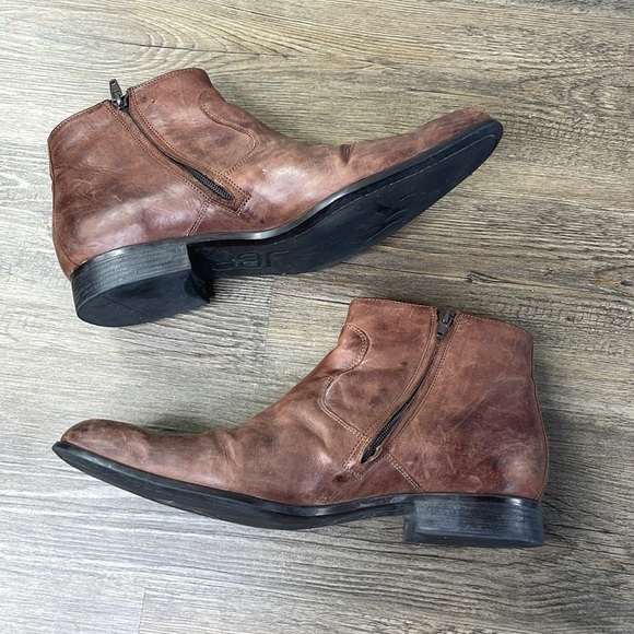 Jean-Baptiste Rautureau Mens Boots, Made in Italy, Leather, size Euro 42, US 8.5 - Picture 2 of 11